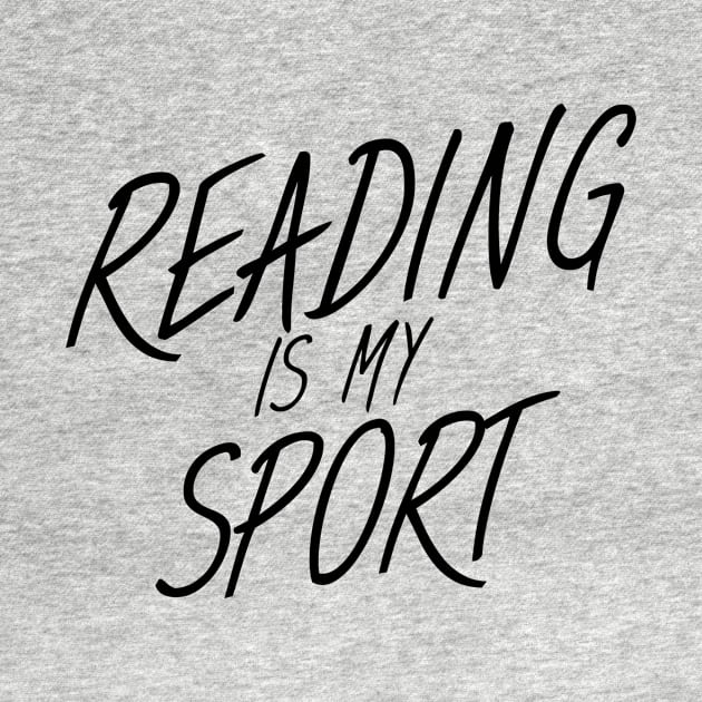 Bookworm reading is my sport by maxcode